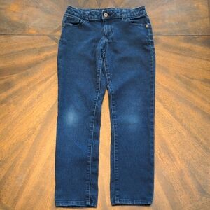 Faded Glory Indigo Adjustable Denim Pants Size 12